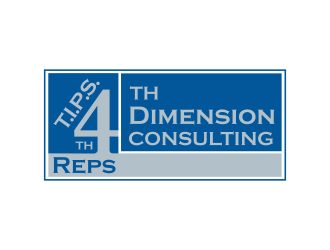 T.I.P.S. 4 Reps-4th Dimension Consulting logo design by ammad