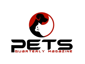 Pets Quarterly Magazine logo design by Dawnxisoul393