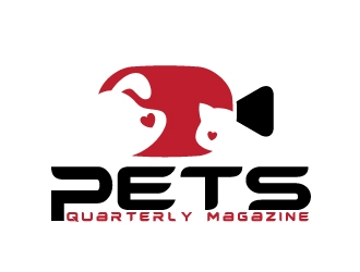 Pets Quarterly Magazine logo design by Dawnxisoul393