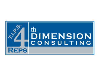 T.I.P.S. 4 Reps-4th Dimension Consulting logo design by torresace