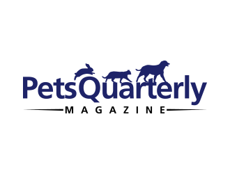 Pets Quarterly Magazine logo design by keylogo