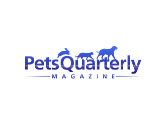 Pets Quarterly Magazine logo design by keylogo