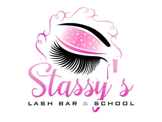 Stassys Lash Bar logo design by uttam