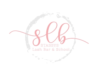 Stassys Lash Bar logo design by Boomstudioz