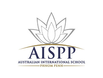 Australian International School Phnom Penh   (aka AISPP) logo design by johana