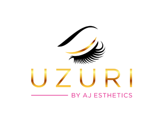 UZURI by AJ logo design by ndaru