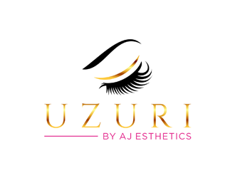 UZURI by AJ logo design by ndaru