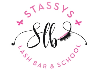 Stassys Lash Bar logo design by logoguy