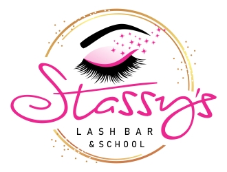 Stassys Lash Bar logo design by ruki