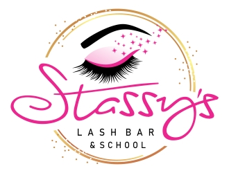 Stassys Lash Bar logo design by ruki