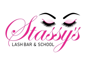 Stassys Lash Bar logo design by ruki