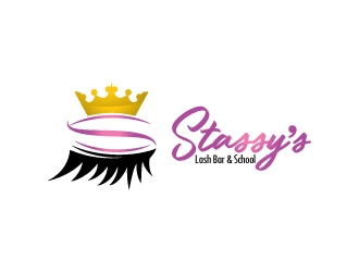 Stassys Lash Bar logo design by Suvendu