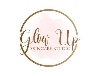 Glow Up Skincare Studio  logo design by Greenlight