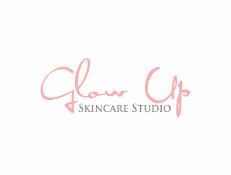 Glow Up Skincare Studio  logo design by hopee