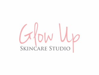 Glow Up Skincare Studio  logo design by hopee