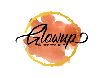 Glow Up Skincare Studio  logo design by Erasedink