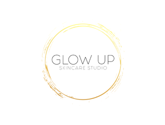 Glow Up Skincare Studio  logo design by bomie