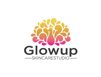 Glow Up Skincare Studio  logo design by Erasedink