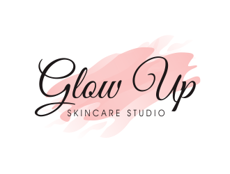 Glow Up Skincare Studio  logo design by Thoks