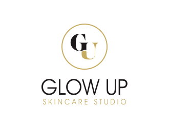 Glow Up Skincare Studio  logo design by Thoks