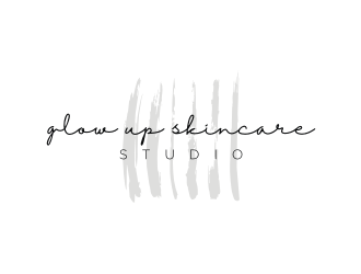 Glow Up Skincare Studio  logo design by mbamboex