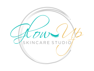 Glow Up Skincare Studio  logo design by RIANW