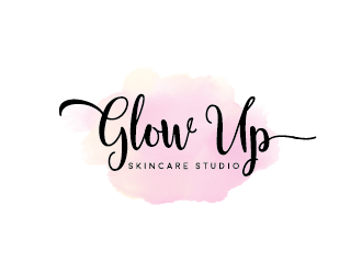 Glow Up Skincare Studio  logo design by JoeShepherd