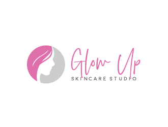 Glow Up Skincare Studio  logo design by JoeShepherd