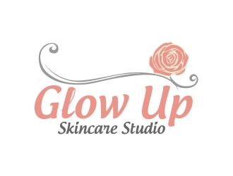 Glow Up Skincare Studio  logo design by mckris