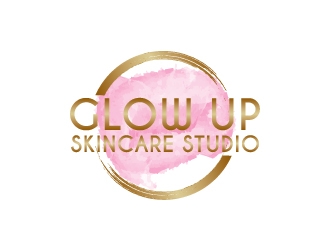 Glow Up Skincare Studio  logo design by dhika