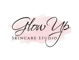 Glow Up Skincare Studio  logo design by Boomstudioz