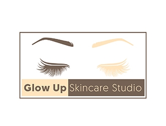 Glow Up Skincare Studio  logo design by marshall