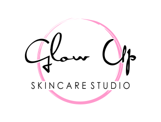 Glow Up Skincare Studio  logo design by tukangngaret