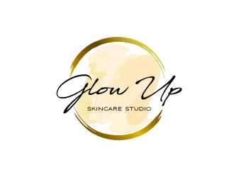 Glow Up Skincare Studio  logo design by Boomstudioz