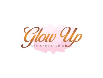 Glow Up Skincare Studio  logo design by dayco