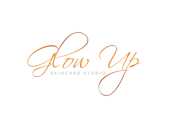 Glow Up Skincare Studio  logo design by dayco