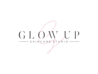 Glow Up Skincare Studio  logo design by dayco