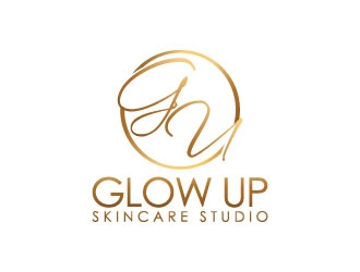 Glow Up Skincare Studio  logo design by J0s3Ph