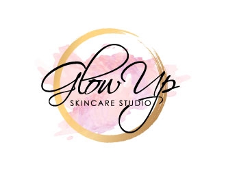 Glow Up Skincare Studio  logo design by J0s3Ph