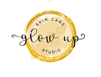 Glow Up Skincare Studio  logo design by coco