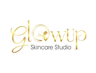 Glow Up Skincare Studio  logo design by cikiyunn