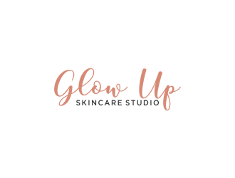 Glow Up Skincare Studio  logo design by sokha