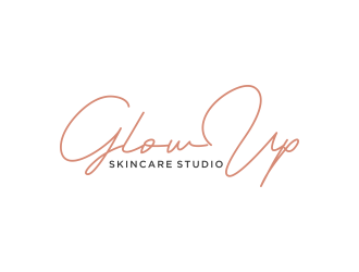 Glow Up Skincare Studio  logo design by sokha