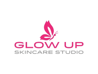 Glow Up Skincare Studio  logo design by emyjeckson