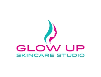 Glow Up Skincare Studio  logo design by emyjeckson