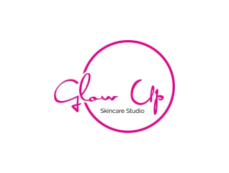 Glow Up Skincare Studio  logo design by emyjeckson