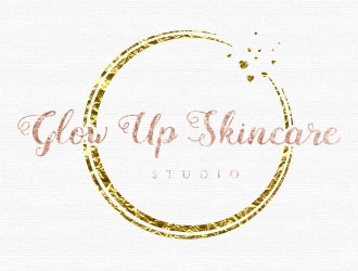 Glow Up Skincare Studio  logo design by AYATA