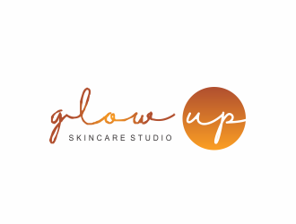 Glow Up Skincare Studio  logo design by Louseven