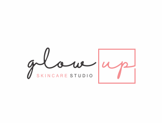 Glow Up Skincare Studio  logo design by Louseven