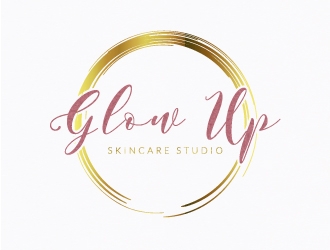 Glow Up Skincare Studio  logo design by AYATA